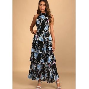 Lulus Floral Maxi Dress